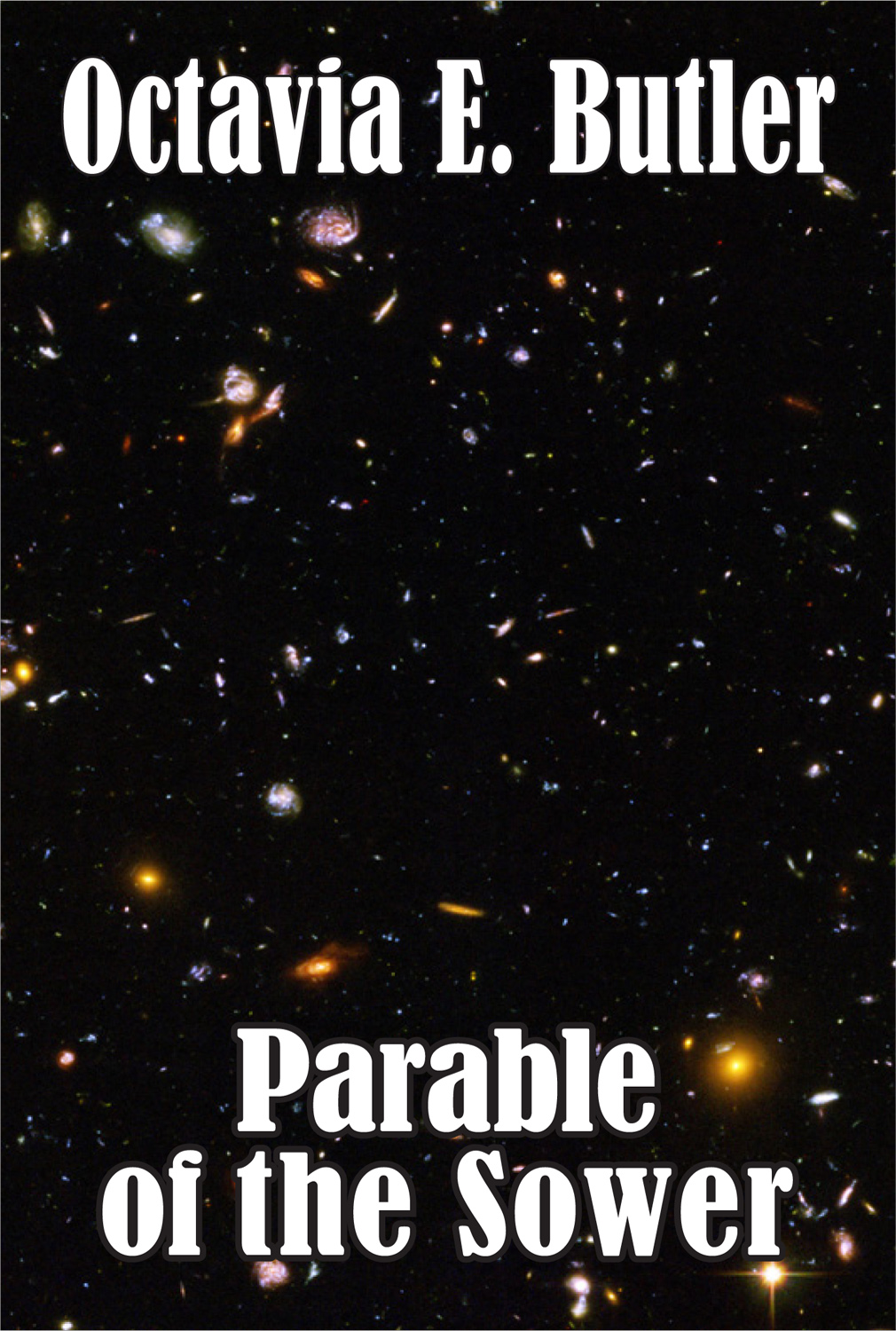 Parable of the sower 1976 Octavia E. Butler – cover – Erika Artaker